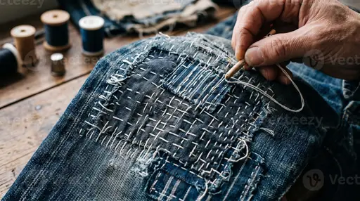 Selbstklebende Flicken Anleitung – Kleine Schäden an Kleidung schnell und sauber ohne Nähen reparieren